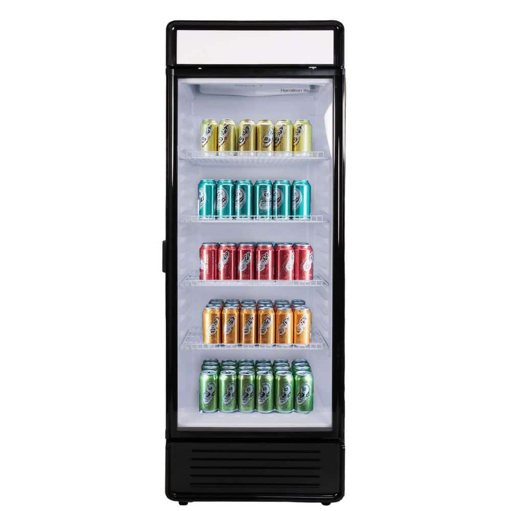13.3 Cu. Ft. Black Commercial Beverage Cooler