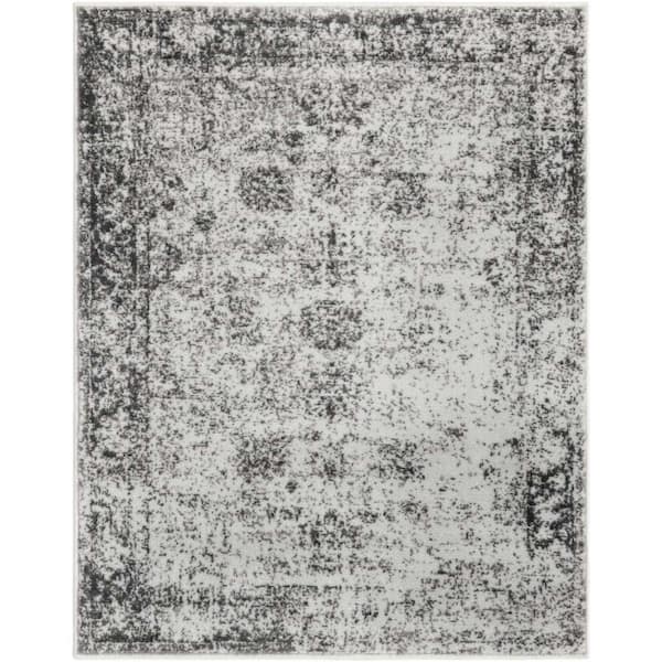 Unique Loom Sofia Casino Gray 3 ft. 3 in. x 4 ft. Area Rug