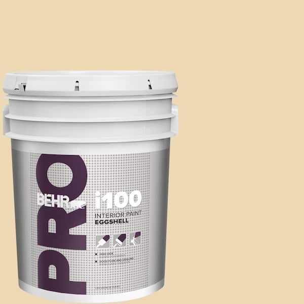 5 gal. #340E-3 Bavarian Cream Eggshell Interior Paint