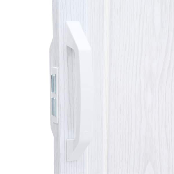 Spectrum Via 32 in. x 96 in. White Mist Vinyl Accordion Door with