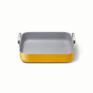 Square 1-Piece Roasting Pan with Rack Marigold