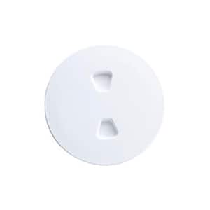 Sure-Seal Screw Out Deck Plate - Polar White