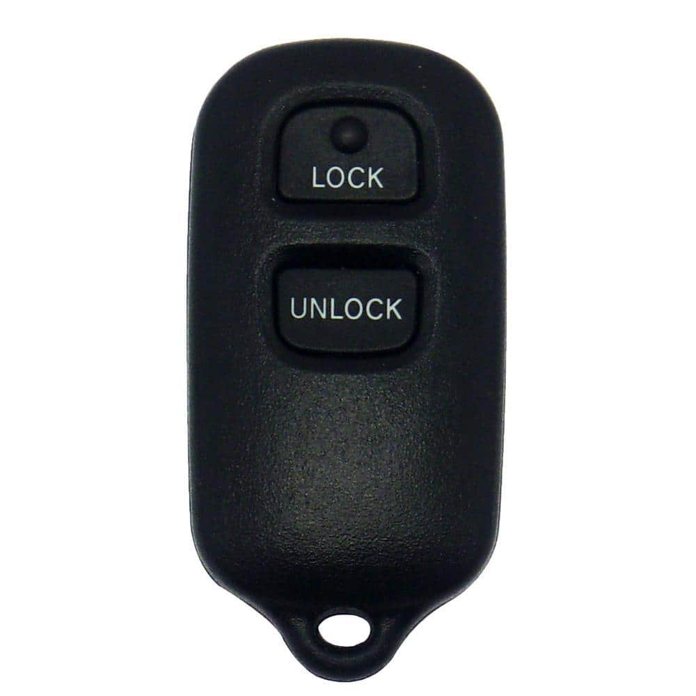 Toyota 3-Button Black Remote Replacement Case - Keyless Entry Shell Only (No Electronics) price history on PriceWatchPro