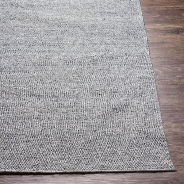 Foss Unbound Smoke Gray Ribbed 6 ft. x 8 ft. Indoor/Outdoor Area Rug  CP45N41PJ1VH - The Home Depot