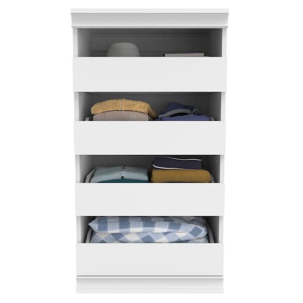 Stackable Wardrobe Drawer Units Organizer Clothes Closet Storage Boxes