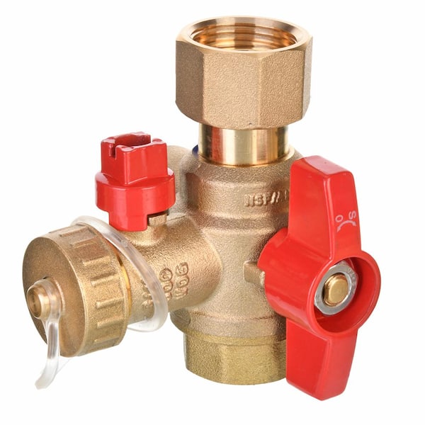 Brass Service Valves for Tankless Water Heaters