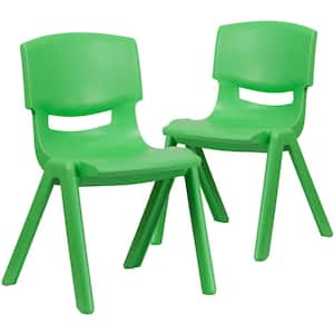 Green Kids Chair (2-Pack)