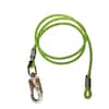 ROPE LOGIC 1/2 in. x 15 ft. Wire Core Swivel Snap Green Flipline 33900 ...
