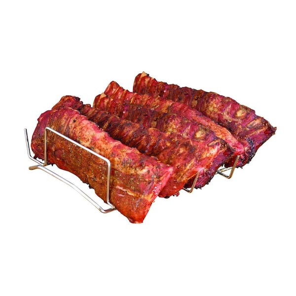 Rib Rack Grill 6 Racks Stell Outdoor Barbeque Indoor Oven Smoker BBQ Camp Chef 