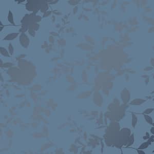 Westbourne Midnight Blue Metallic Non Woven Removable Paste The Wall Wallpaper Sample