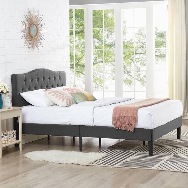 Zetta upholstered platform deals bed