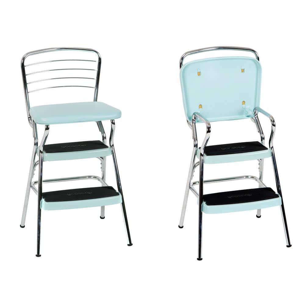 Cosco 225 lb. White Not Rated Chair/Step Stool 11130WHTE - The Home Depot