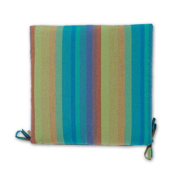 RST Brands Astoria Lagoon 17 in. x 17 in. Outdoor Chair Cushion