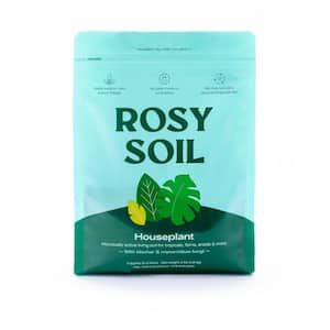 8 qt. Houseplant Potting Mix: Microbially Active Living Soil for Tropicals, Ferns, Aroids and More