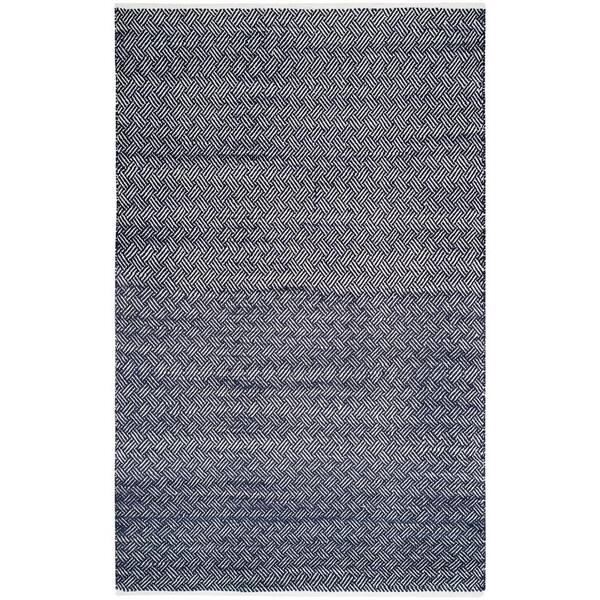 SAFAVIEH Boston Navy 5 ft. x 8 ft. Area Rug