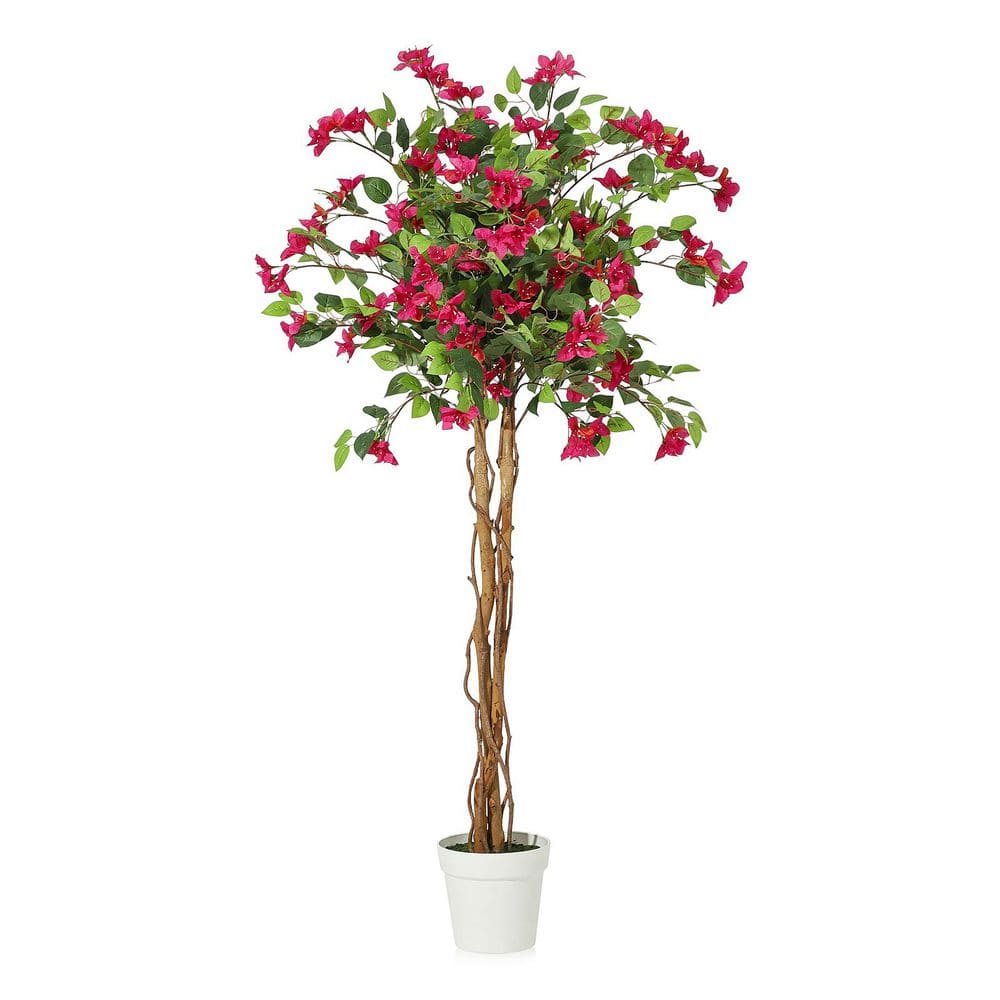 5 ft. Artificial Bougainvillea Tree in pot xsqPHO_34HWVCVA - The