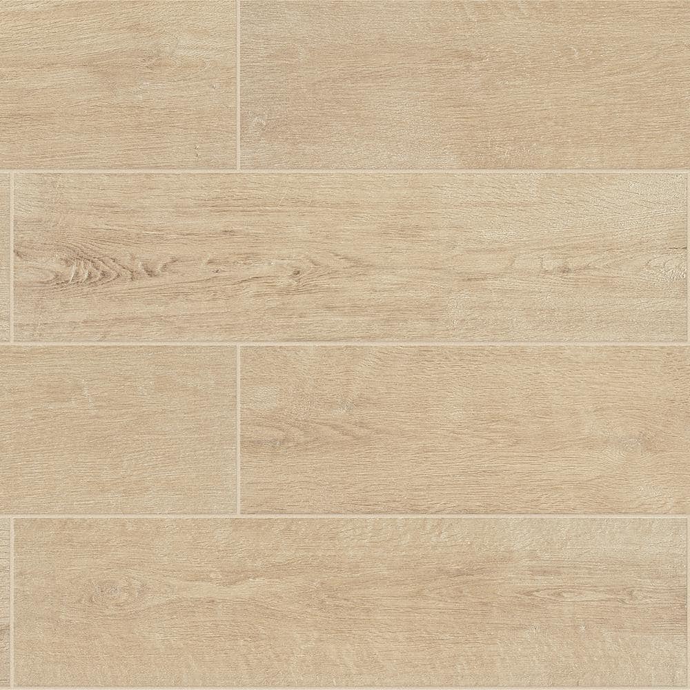 Meadow Wood Pine 6 in. x 24 in. Glazed Porcelain Floor and Wall Tile (15 sq