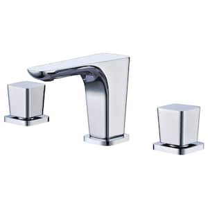 AB1782-PC 8 in. Widespread 2-Handle Luxury Bathroom Faucet in Polished Chrome
