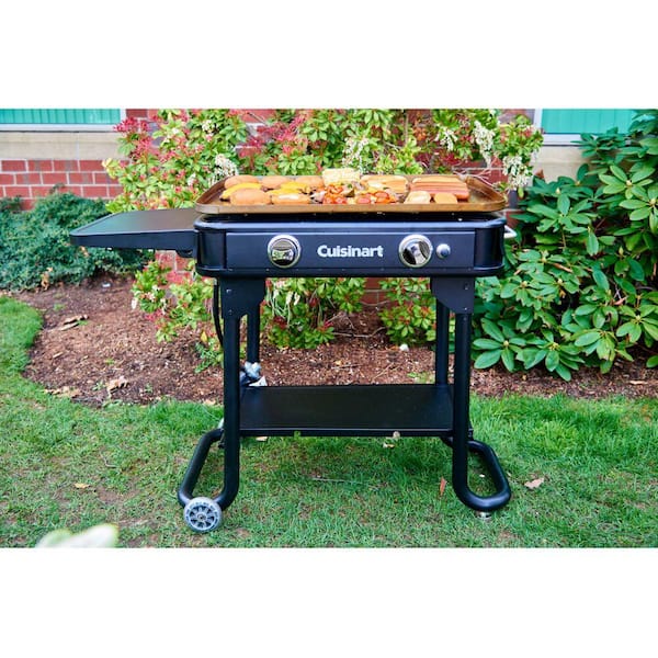 Outdoor gas outlet griddles