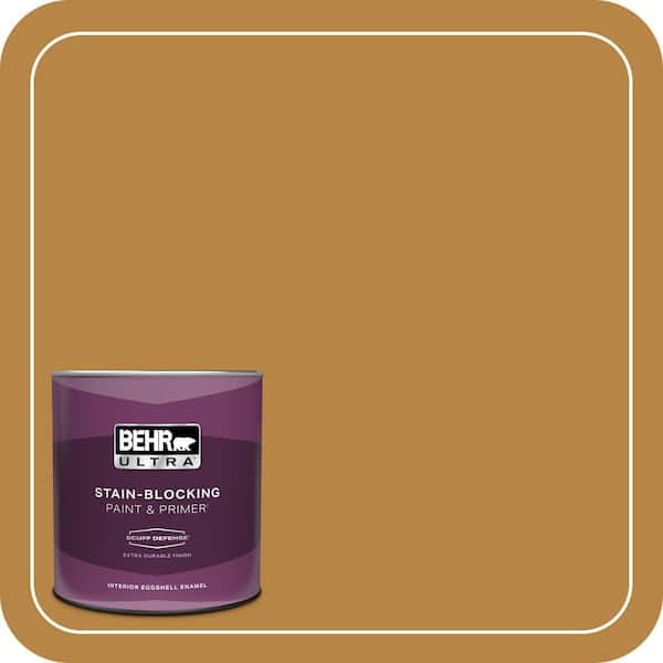BEHR ULTRA 1 qt. #M270-7 Wild Ginger Extra Durable Eggshell Enamel Interior Paint & Primer
