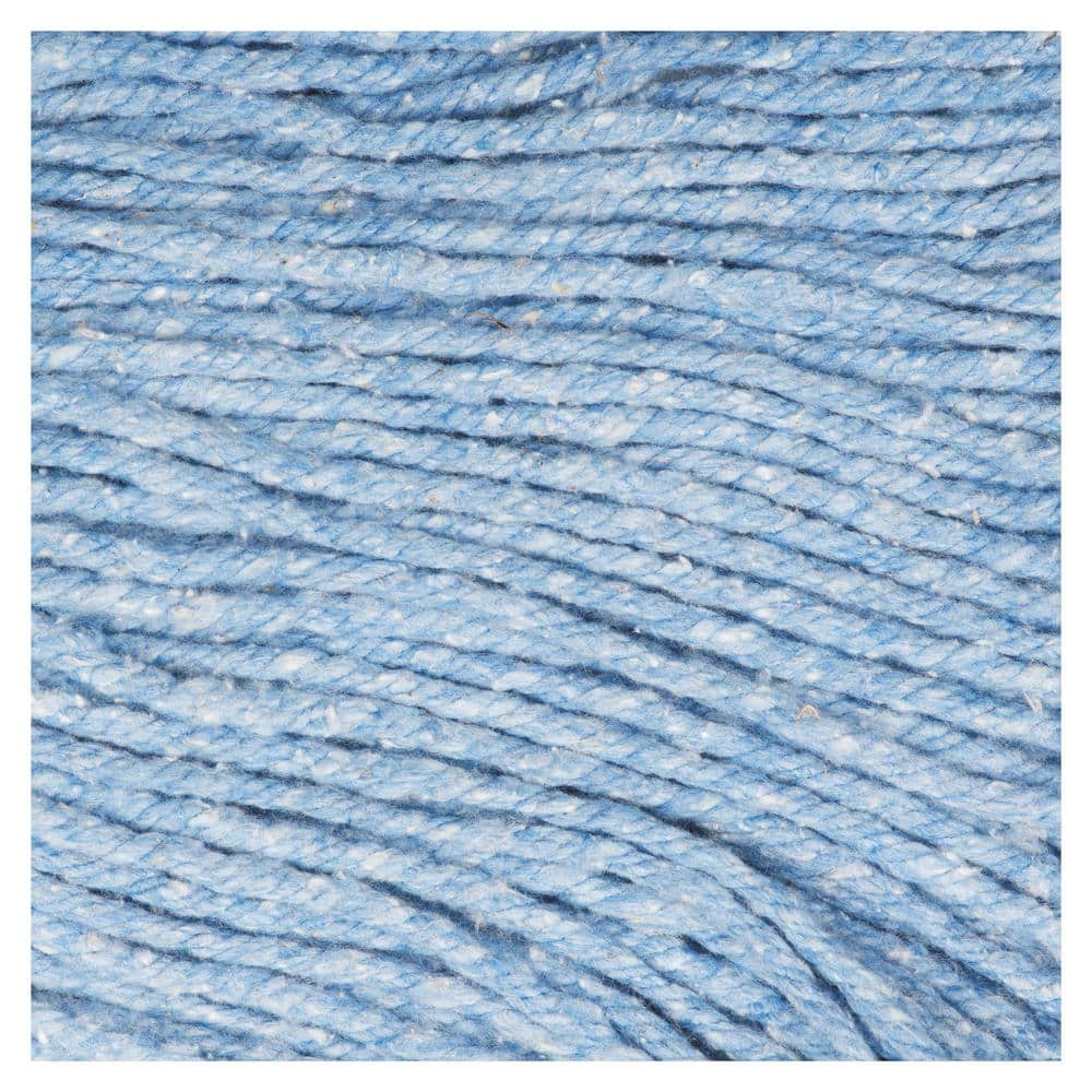 Large Blue Cotton Synthetic Wet Mop Head