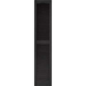 Ply Gem Shutters and Accents VINLV1567 95 Louvered Shutter 15 Dark Navy