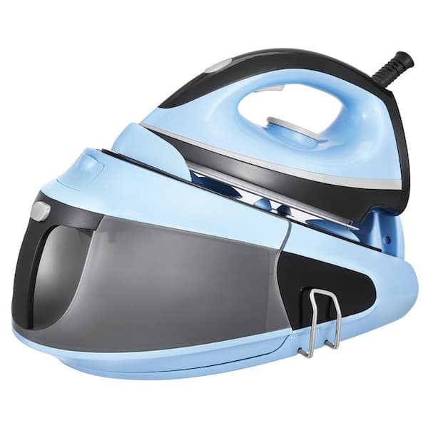 1700-Watt Steam Iron 1.8L Tank Aluminum Alloy Plus Ceramic Soleplate Auto Shut-Off 4 Temperature Settings 2025 Upgrade