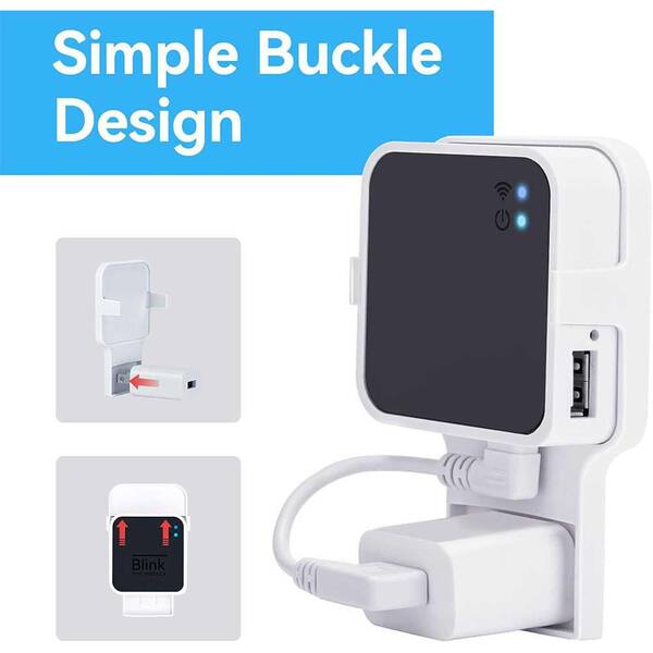 Adrinfly - Compact Outlet Mount for Sync Module 2 with Short USB Cable, Easy Installation