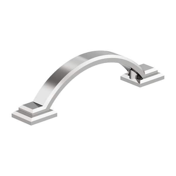Amerock Sheffield 3 in. Center-to-Center Traditional Polished Chrome Arch Cabinet Pull