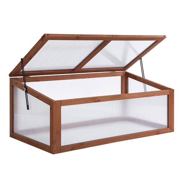 Otryad 3 ft. W x 2 ft. D x 1 ft. H Portable Wooden Garden