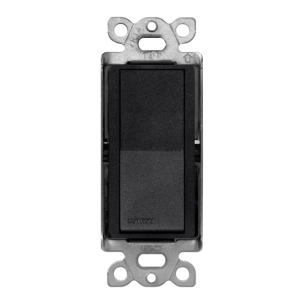 Claro On/Off Switch, 15-Amp/4-Way, Midnight (SC-4PS-MN)
