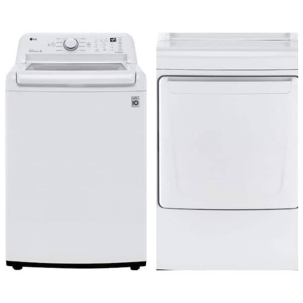 4.3 Cu. Ft. Top Load Washer with NeveRust Drum and 7.3 Cu. Ft. Dryer Combo
