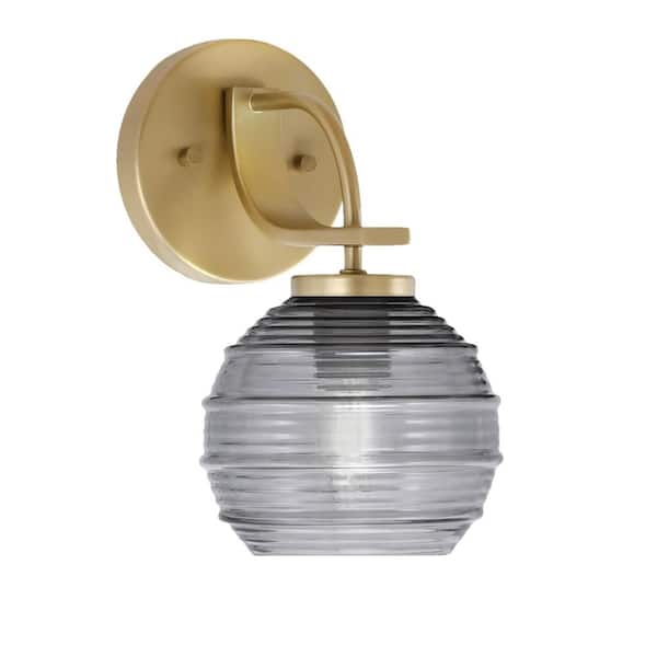 Unbranded Olympia 1-Light New Age Brass Wall Sconce