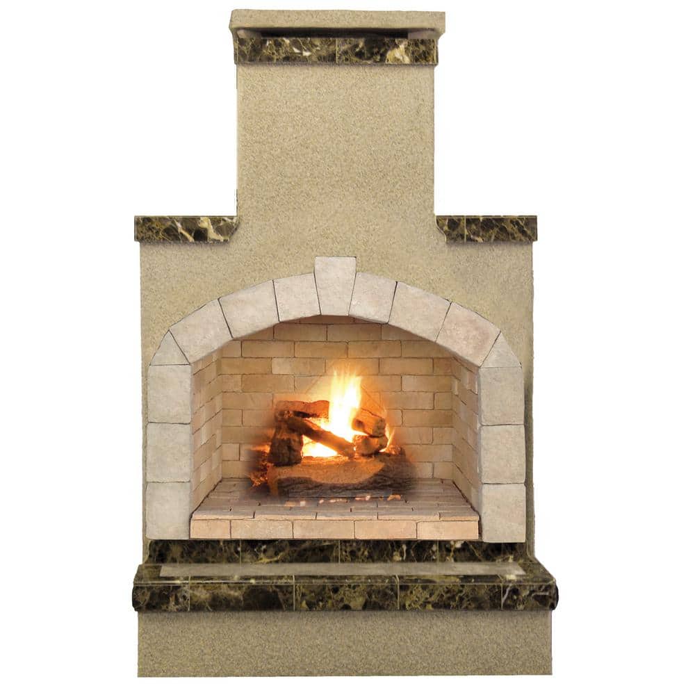 Cal Flame 78 in. Tile and Stucco Propane Gas Outdoor