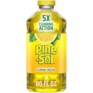 Pine-Sol 80 oz. Lemon All-Purpose Cleaner (2-Pack) C-328280423-2