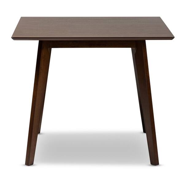Baxton Studio Pernille Walnut Dining Table