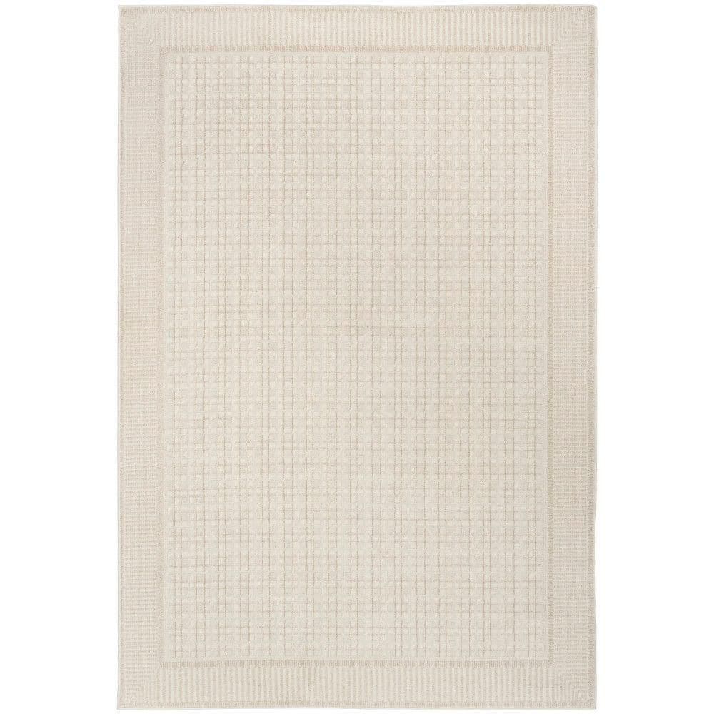 Nordic Ivory 4 ft. x 6 ft. Geometric Contemporary Area Rug price history on PriceWatchPro