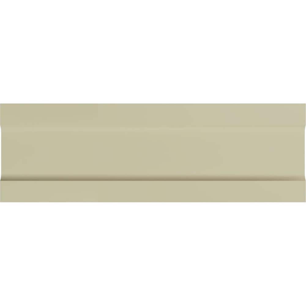 Kepler White Polyurethane Decorative Chair Rail Moulding