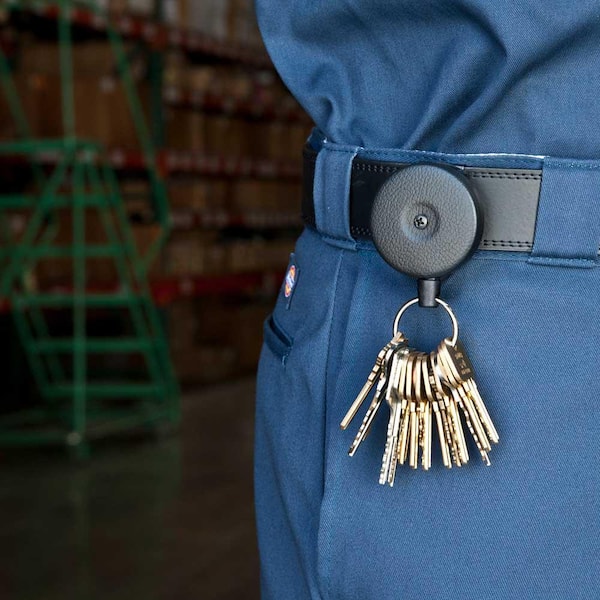 KEY-BAK Original SD Retractable Keychain with 36 in. Retractable