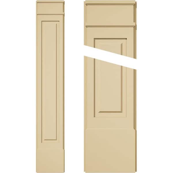 Ekena Millwork 2 in. D x 12 in. W x 72 in. L Primed Polyurethane Pilaster (1- Pack)