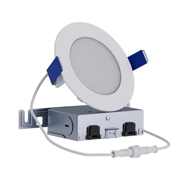 HALO 4 in. Selectable CCT for Use in New Construction, Remodel and Retrofit Installation, Integrated LED Downlight