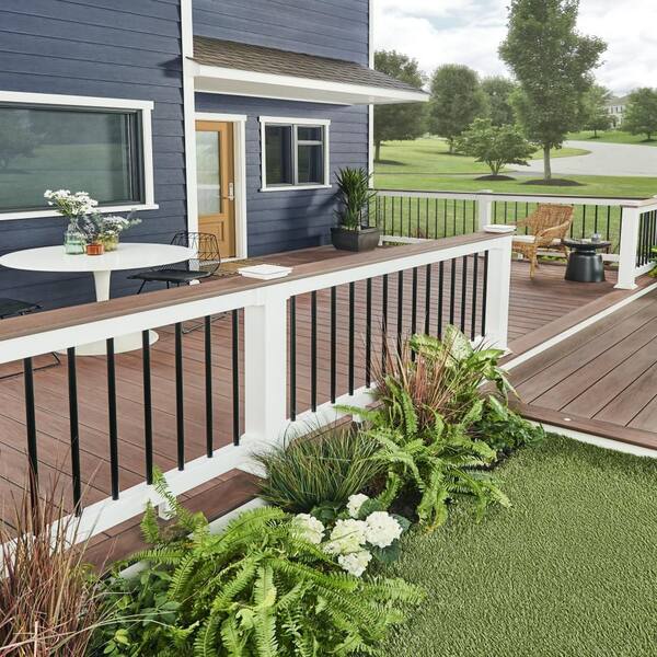 1x6-16' Wolf Serenity Decking Deck Board - Rosewood Grooved Edge