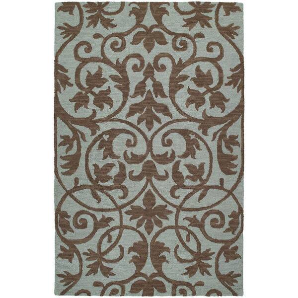 Kaleen Carriage Trellis Spa 2 ft. x 3 ft. Area Rug