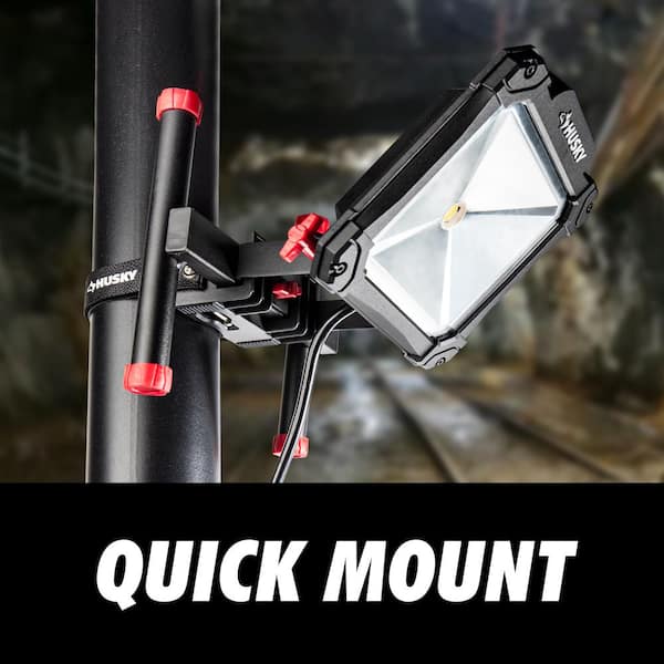 Husky Portable Work Light Mount with Strap K9028 - The Home Depot