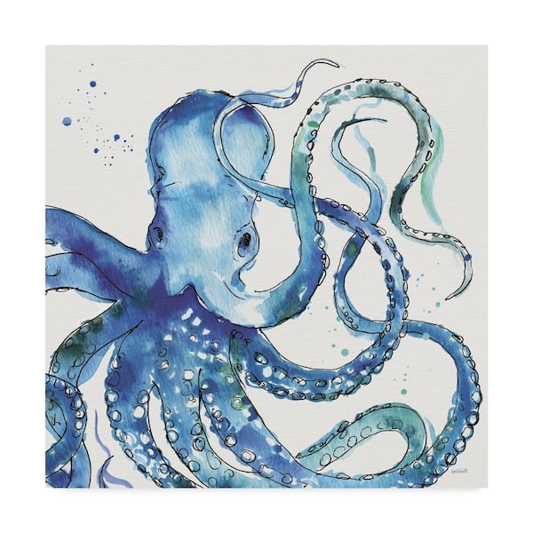 Trademark Fine Art Anne Toleti Deep Sea Veii Canvas Unframed Photography Wall Art 14 in. x 14 in