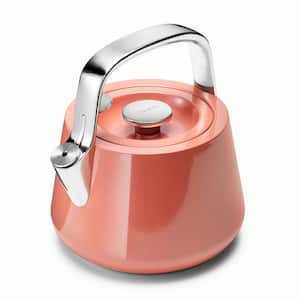 Creative Home 4 Cups Pink Stainless Steel Tea Kettle Teapot with Folding  Handle, Removable Infuser Basket for Tea Bag Loose Tea Leaves 11311 - The  Home Depot