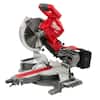 Milwaukee M18 FUEL 18V Lithium-Ion Brushless Cordless 10 in. Dual Bevel Sliding Compound Miter Saw (Tool-Only) 2734-20