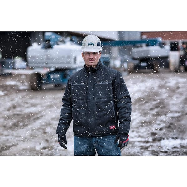 Milwaukee Men's Extra-Large Black GRIDIRON Traditional Jacket 253B