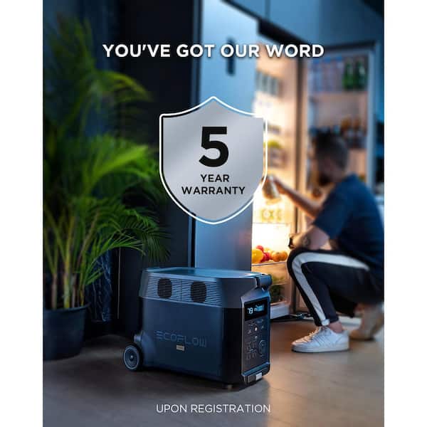 EcoFlow Battery Solar Generator DELTA Pro 3600Wh Solar, 3600W