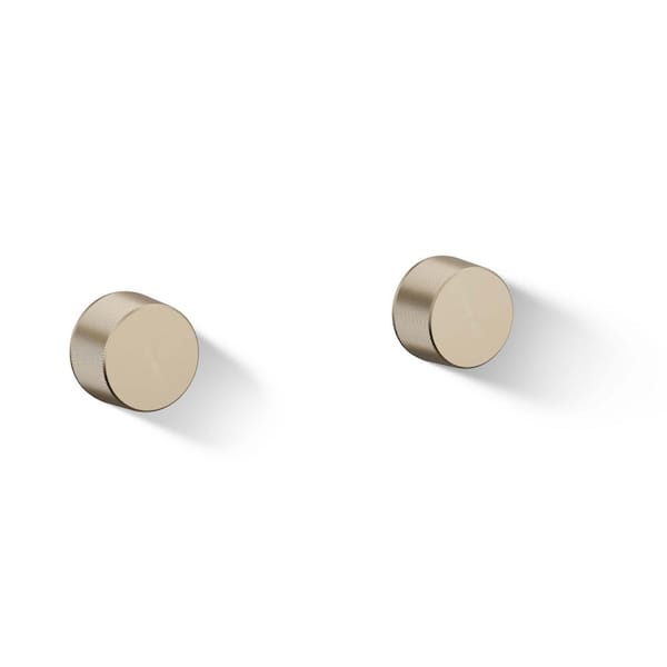 KOHLER Components Wall-Mount Bathroom Sink Faucet Oyl Handle Trim in Vibrant Brushed Bronze